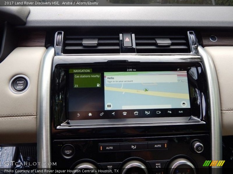 Aruba / Acorn/Ebony 2017 Land Rover Discovery HSE