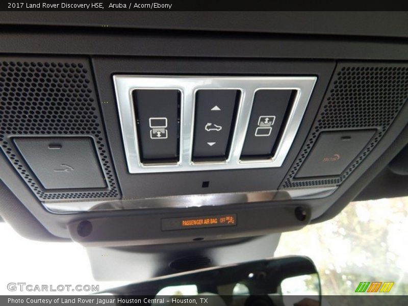 Aruba / Acorn/Ebony 2017 Land Rover Discovery HSE