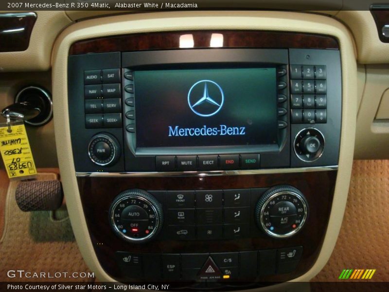 Alabaster White / Macadamia 2007 Mercedes-Benz R 350 4Matic