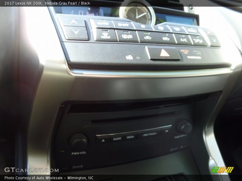 Nebula Gray Pearl / Black 2017 Lexus NX 200t