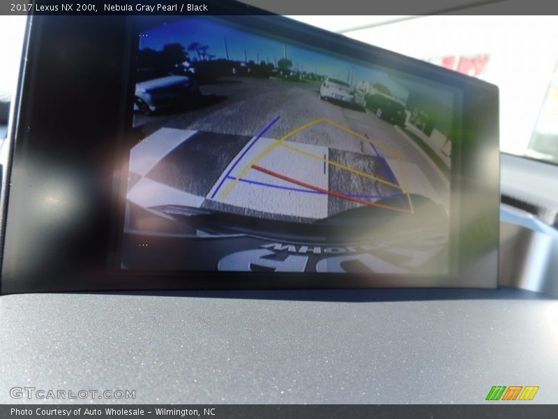 Nebula Gray Pearl / Black 2017 Lexus NX 200t