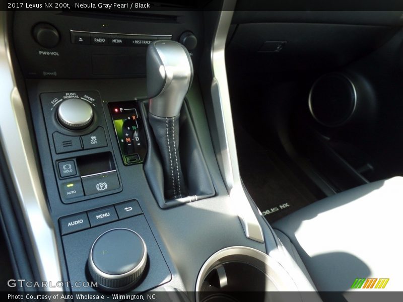 Nebula Gray Pearl / Black 2017 Lexus NX 200t