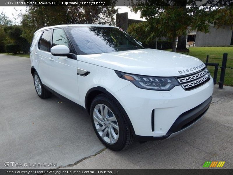 Fuji White / Ebony/Ebony 2017 Land Rover Discovery HSE