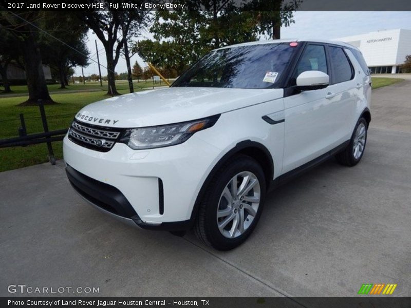 Fuji White / Ebony/Ebony 2017 Land Rover Discovery HSE