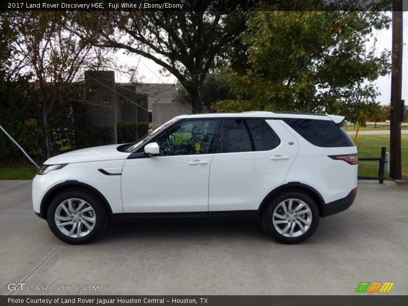 Fuji White / Ebony/Ebony 2017 Land Rover Discovery HSE