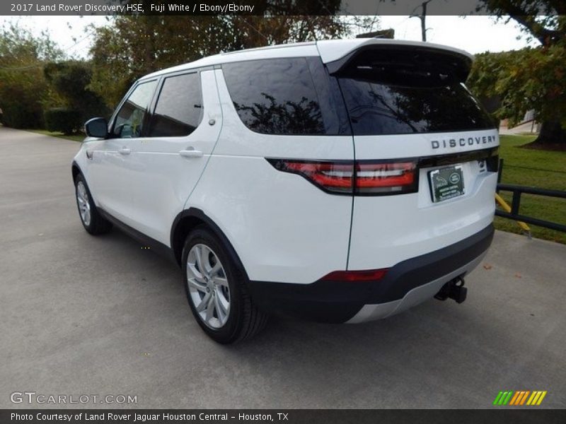 Fuji White / Ebony/Ebony 2017 Land Rover Discovery HSE