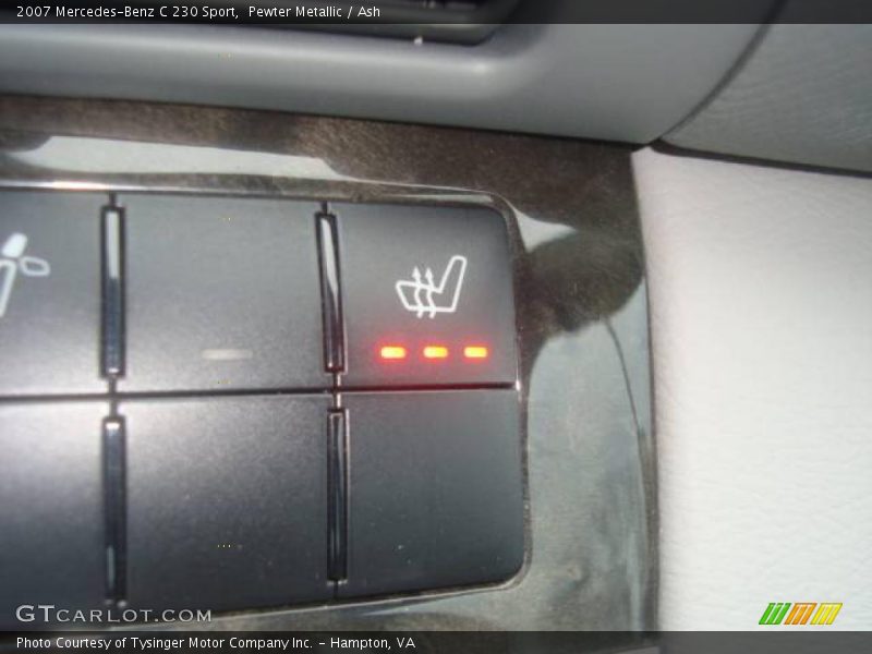 Pewter Metallic / Ash 2007 Mercedes-Benz C 230 Sport