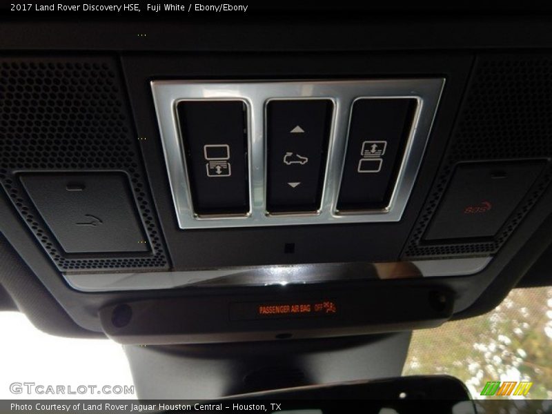Fuji White / Ebony/Ebony 2017 Land Rover Discovery HSE