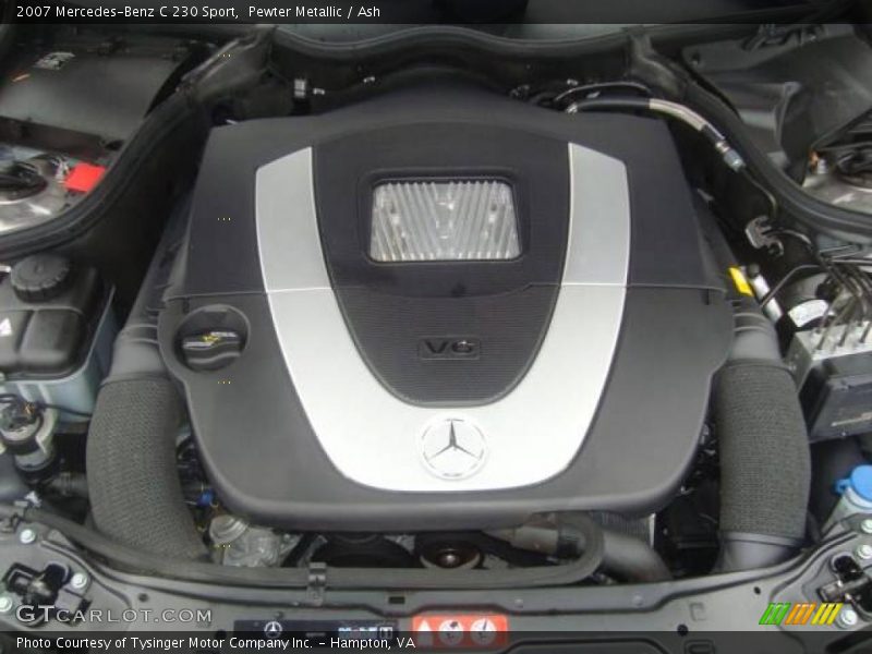 Pewter Metallic / Ash 2007 Mercedes-Benz C 230 Sport
