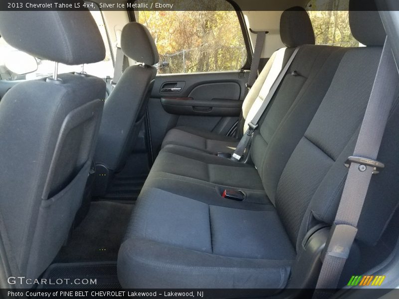 Silver Ice Metallic / Ebony 2013 Chevrolet Tahoe LS 4x4