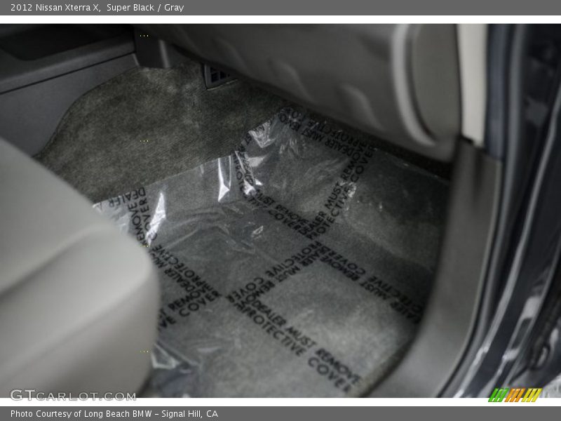 Super Black / Gray 2012 Nissan Xterra X