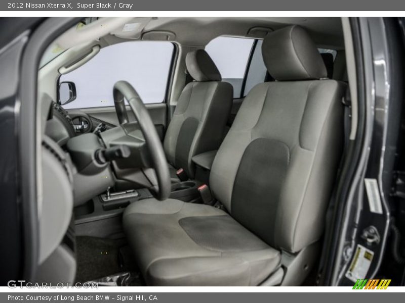 Super Black / Gray 2012 Nissan Xterra X