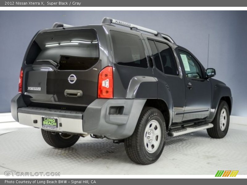 Super Black / Gray 2012 Nissan Xterra X