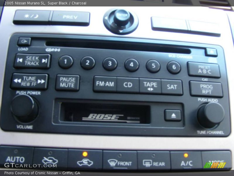 Super Black / Charcoal 2005 Nissan Murano SL