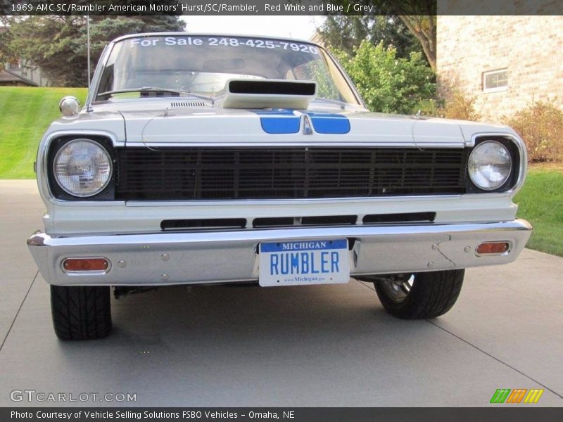 Red White and Blue / Grey 1969 AMC SC/Rambler American Motors' Hurst/SC/Rambler