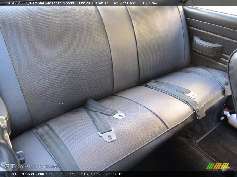 Rear Seat of 1969 SC/Rambler American Motors' Hurst/SC/Rambler