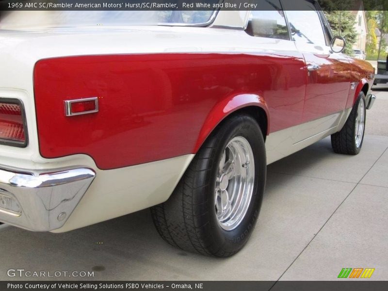 Red White and Blue / Grey 1969 AMC SC/Rambler American Motors' Hurst/SC/Rambler