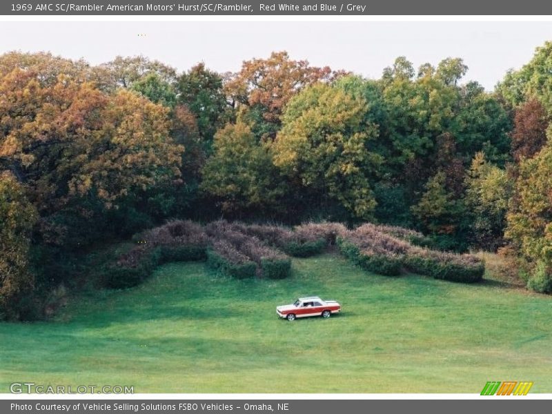 Red White and Blue / Grey 1969 AMC SC/Rambler American Motors' Hurst/SC/Rambler