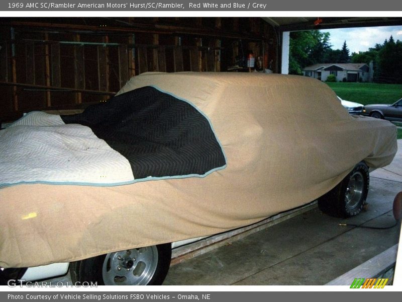 Red White and Blue / Grey 1969 AMC SC/Rambler American Motors' Hurst/SC/Rambler