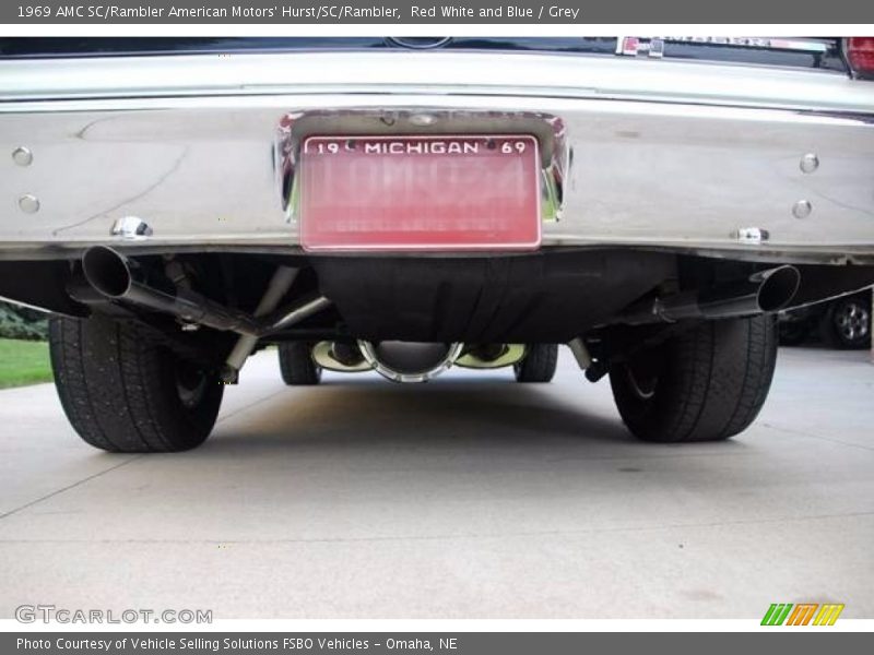 Red White and Blue / Grey 1969 AMC SC/Rambler American Motors' Hurst/SC/Rambler