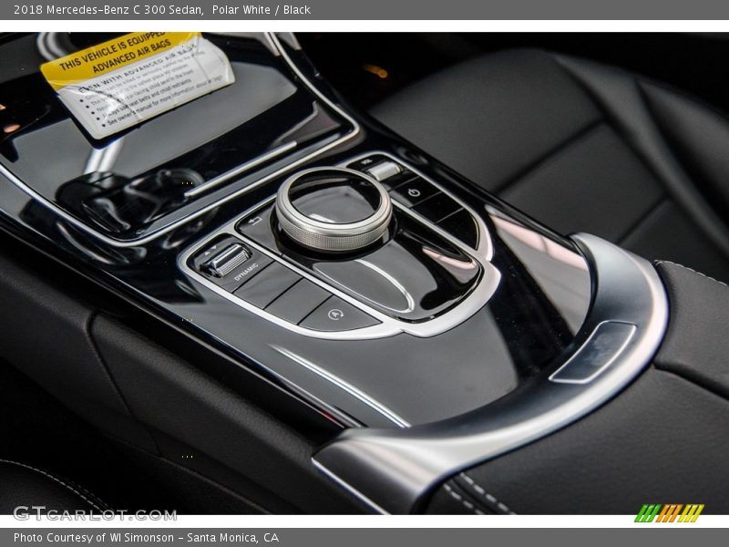 Polar White / Black 2018 Mercedes-Benz C 300 Sedan