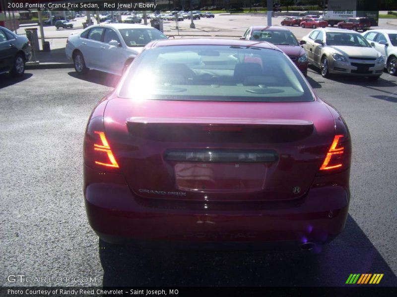 Red Jewel / Ebony 2008 Pontiac Grand Prix Sedan