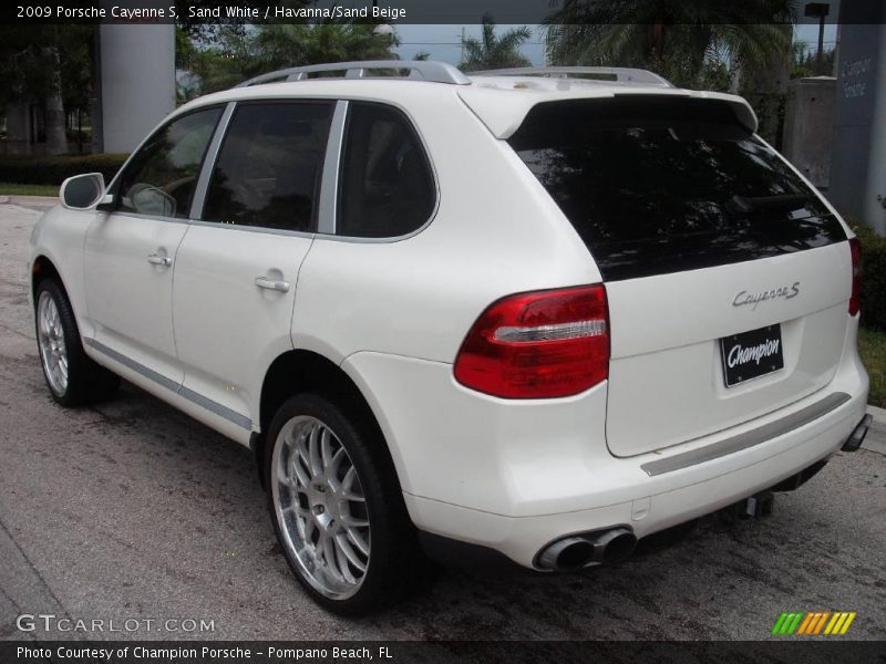 Sand White / Havanna/Sand Beige 2009 Porsche Cayenne S