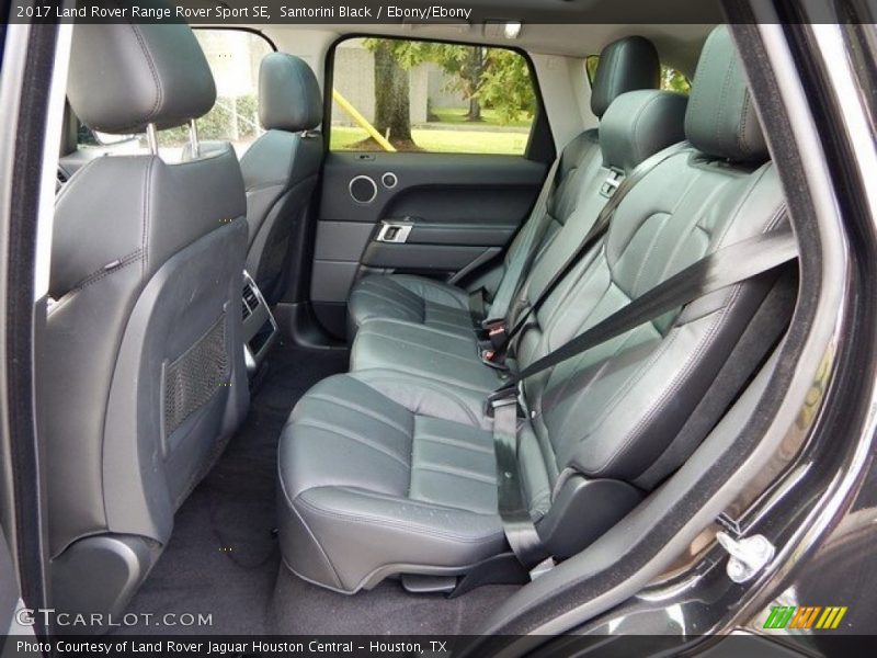 Santorini Black / Ebony/Ebony 2017 Land Rover Range Rover Sport SE