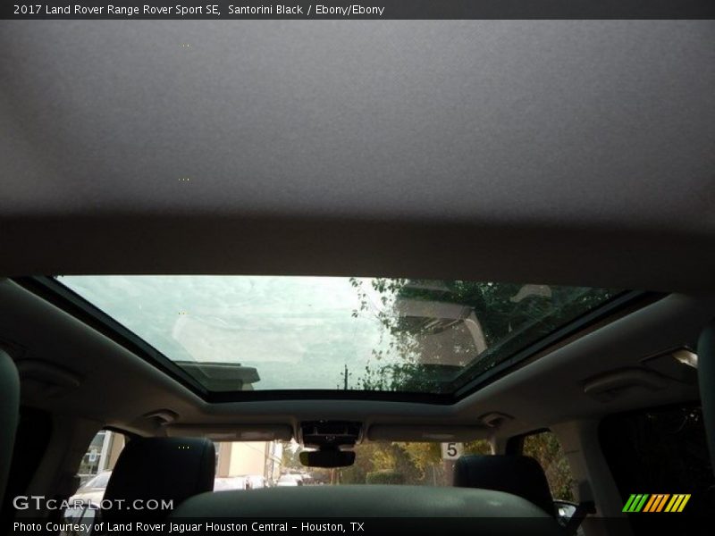 Santorini Black / Ebony/Ebony 2017 Land Rover Range Rover Sport SE