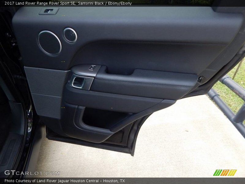 Santorini Black / Ebony/Ebony 2017 Land Rover Range Rover Sport SE