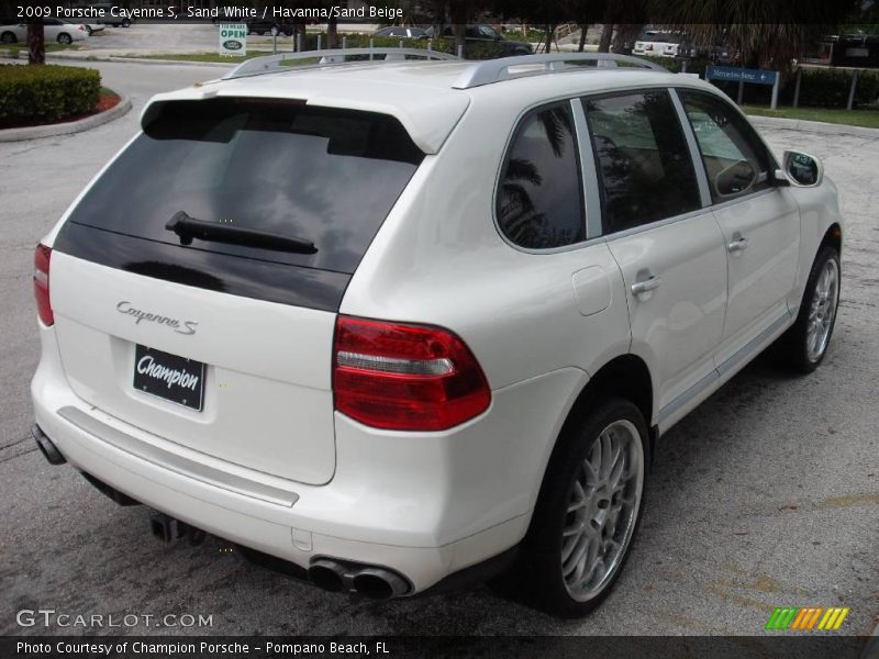 Sand White / Havanna/Sand Beige 2009 Porsche Cayenne S