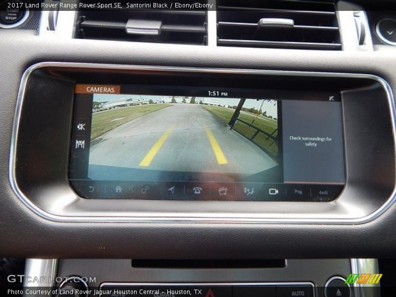 Santorini Black / Ebony/Ebony 2017 Land Rover Range Rover Sport SE