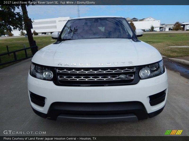 Fuji White / Ebony/Ebony 2017 Land Rover Range Rover Sport SE