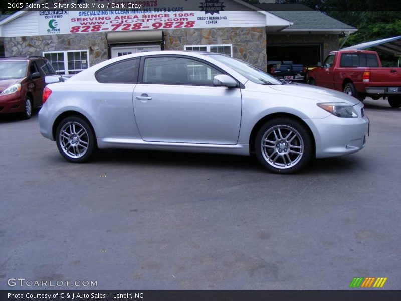 Silver Streak Mica / Dark Gray 2005 Scion tC