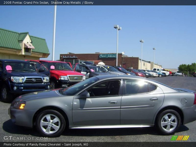 Shadow Gray Metallic / Ebony 2008 Pontiac Grand Prix Sedan