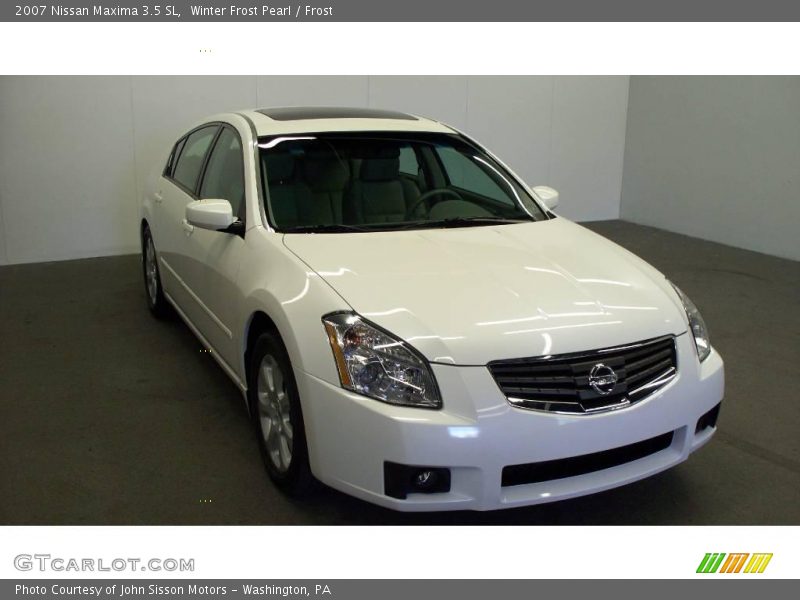 Winter Frost Pearl / Frost 2007 Nissan Maxima 3.5 SL