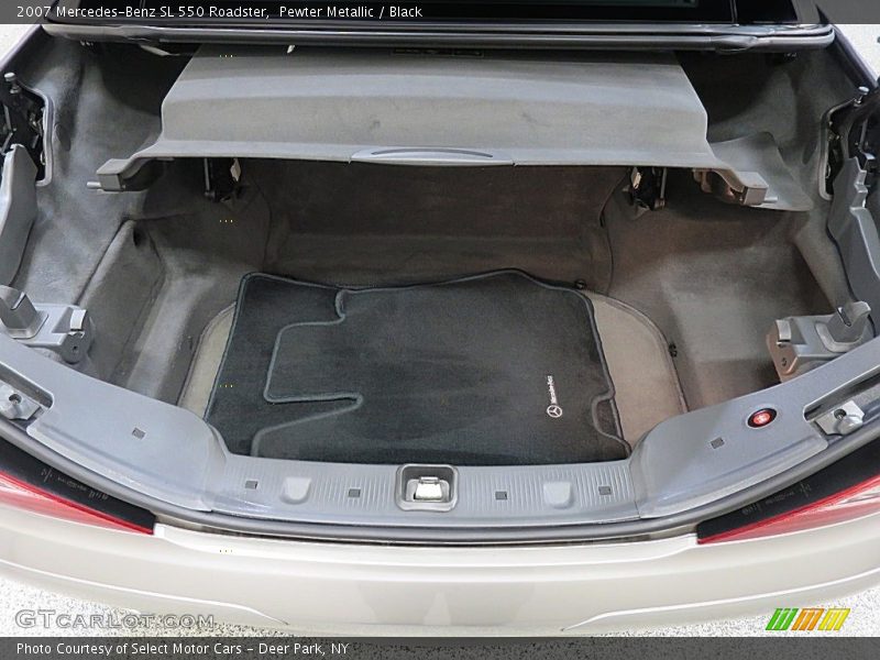 Pewter Metallic / Black 2007 Mercedes-Benz SL 550 Roadster