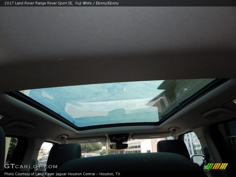 Fuji White / Ebony/Ebony 2017 Land Rover Range Rover Sport SE