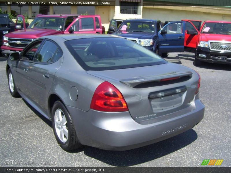 Shadow Gray Metallic / Ebony 2008 Pontiac Grand Prix Sedan