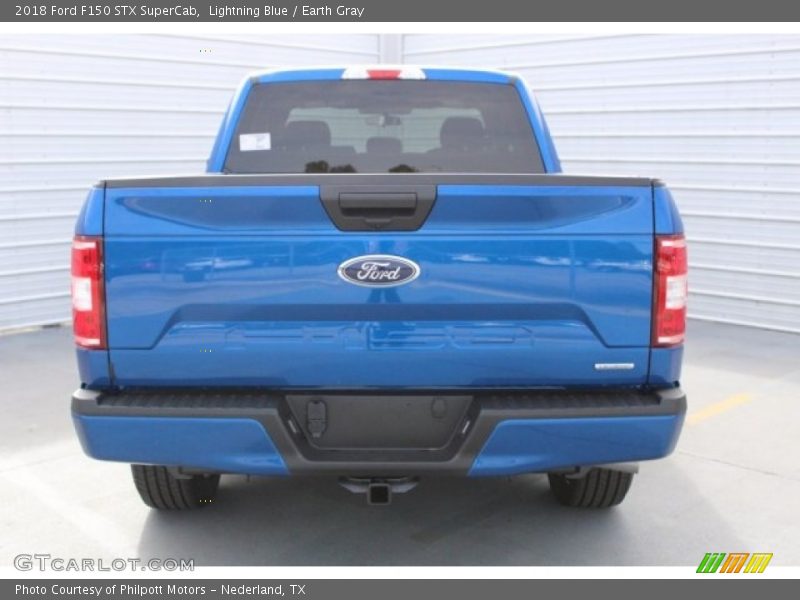 Lightning Blue / Earth Gray 2018 Ford F150 STX SuperCab