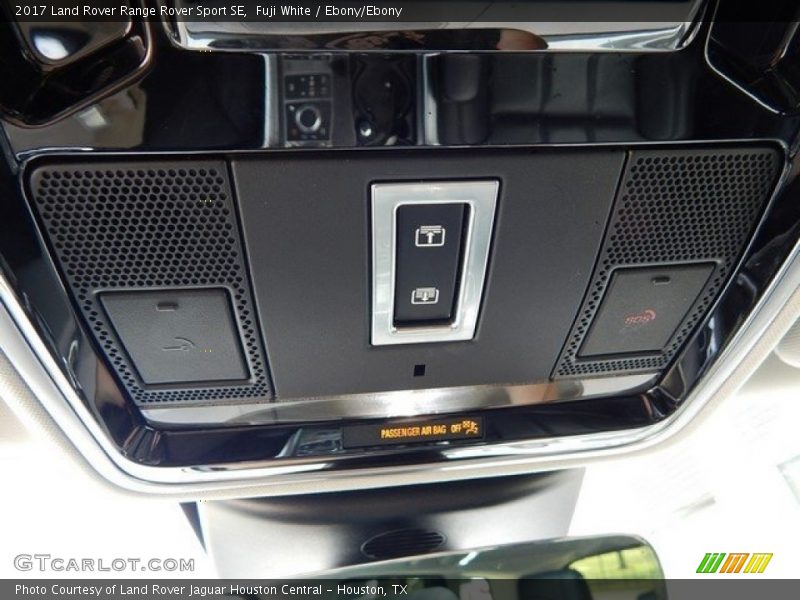 Fuji White / Ebony/Ebony 2017 Land Rover Range Rover Sport SE