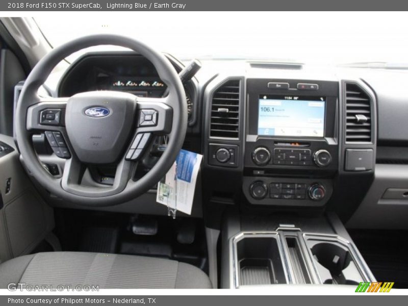 Dashboard of 2018 F150 STX SuperCab