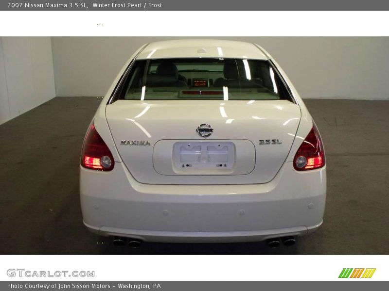 Winter Frost Pearl / Frost 2007 Nissan Maxima 3.5 SL