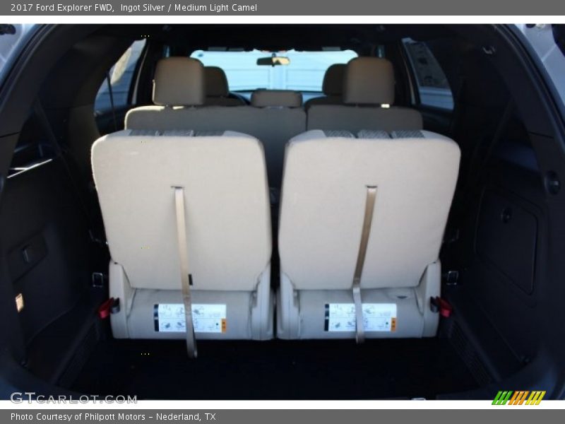 Ingot Silver / Medium Light Camel 2017 Ford Explorer FWD