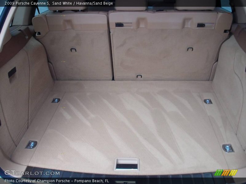 Sand White / Havanna/Sand Beige 2009 Porsche Cayenne S