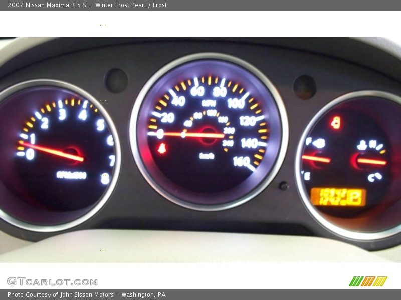 Winter Frost Pearl / Frost 2007 Nissan Maxima 3.5 SL