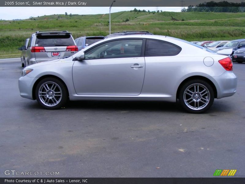 Silver Streak Mica / Dark Gray 2005 Scion tC