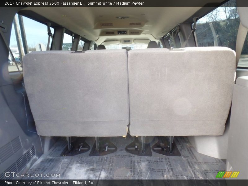 Summit White / Medium Pewter 2017 Chevrolet Express 3500 Passenger LT