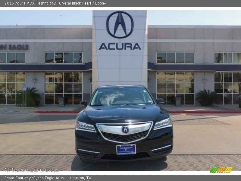 Crystal Black Pearl / Ebony 2015 Acura MDX Technology