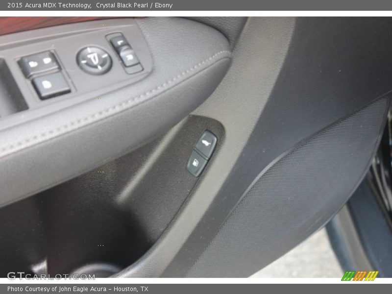 Crystal Black Pearl / Ebony 2015 Acura MDX Technology